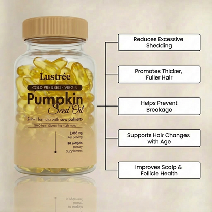 Lustrée Pumpkin Seed Oil Capsules