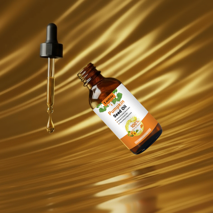 Lustrée Organic Pumpkin Seed Oil - Hair Growth & Scalp Nourishment