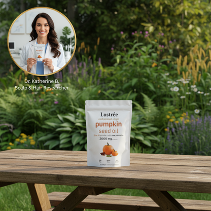 Lustrée Pumpkin Seed Oil Softgels