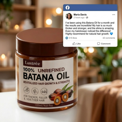 Unrefined Batana Oil for Hair Growth & Damage Repair