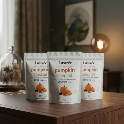 Lustrée Pumpkin Seed Oil Softgels