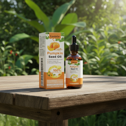 Lustrée Organic Pumpkin Seed Oil - Hair Growth & Scalp Nourishment
