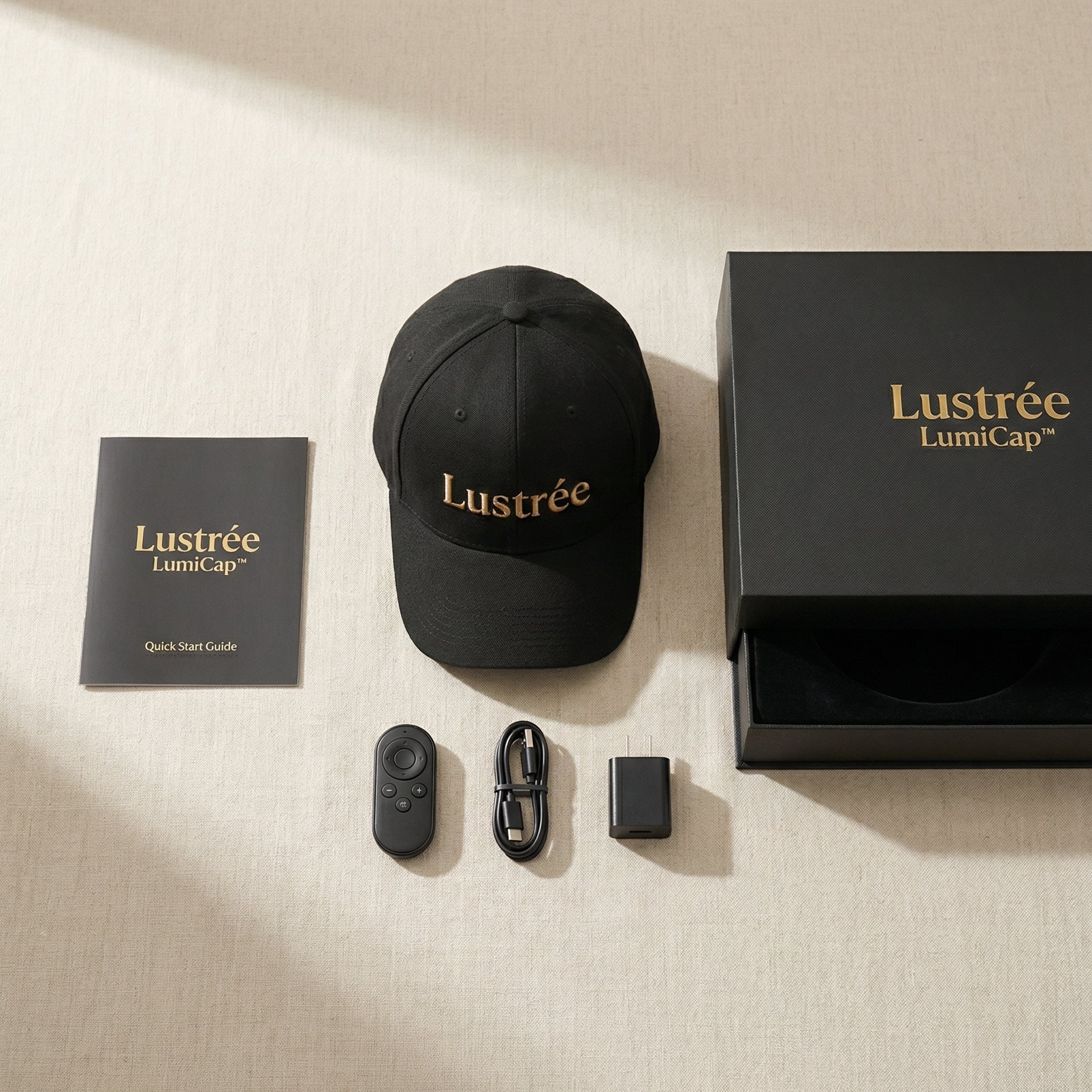 Lustrée LumiCap™ – Red Light Hair Growth System