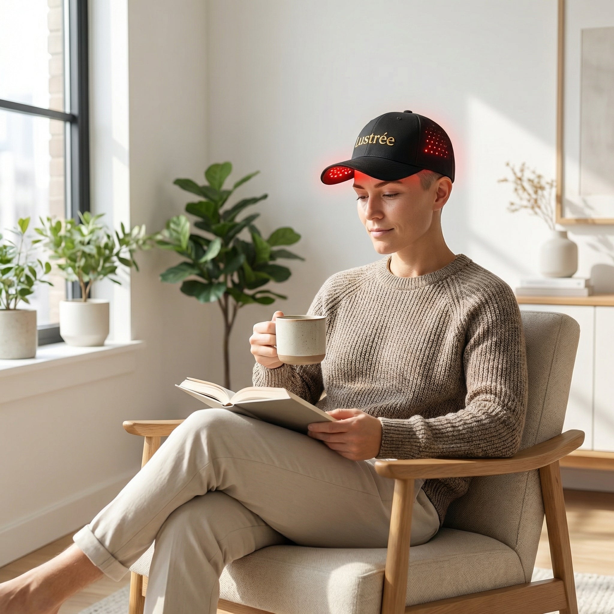 Lustrée LumiCap™ – Red Light Hair Growth System